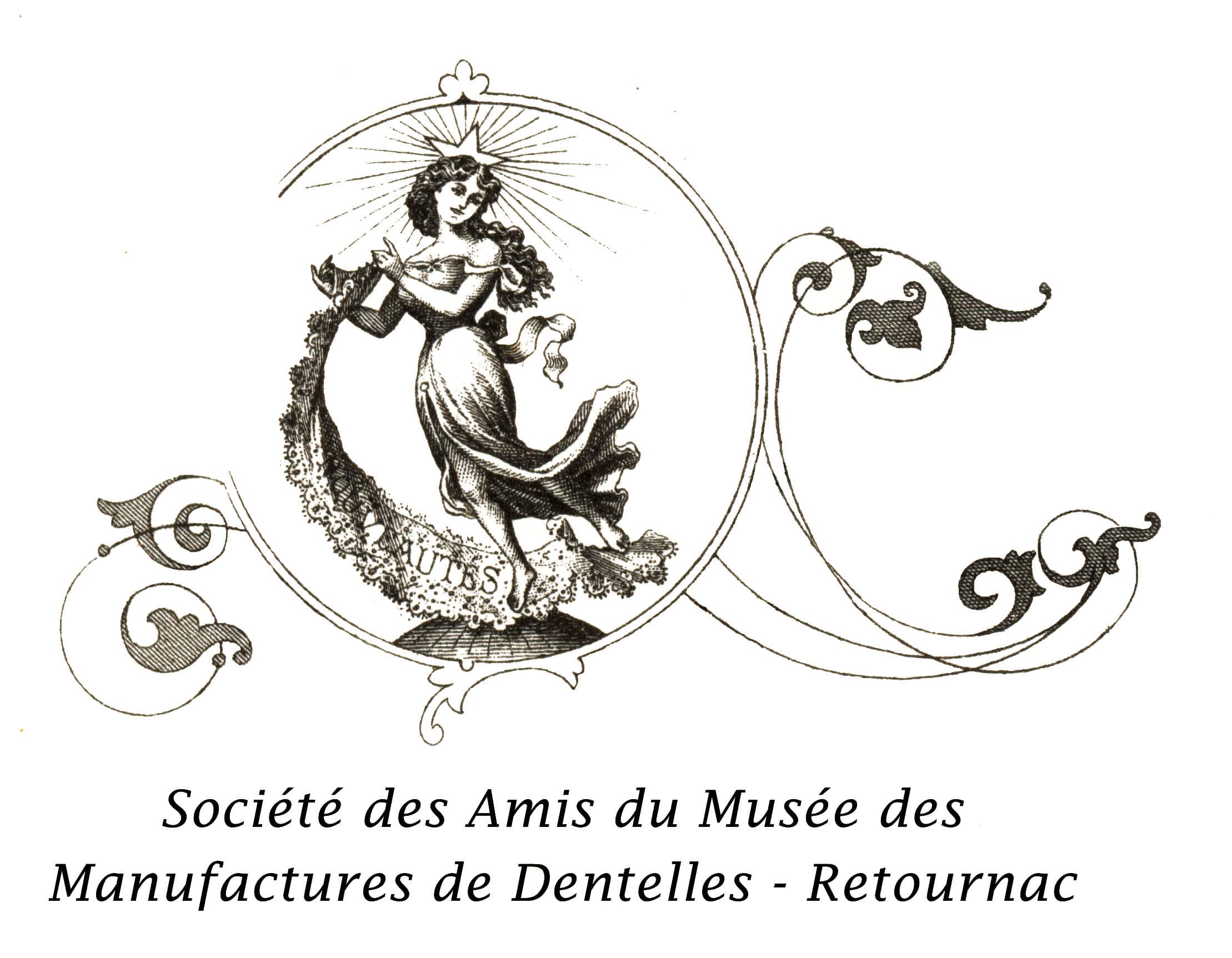 Logo de la Société des Amis du Musée des manufactures de dentelles