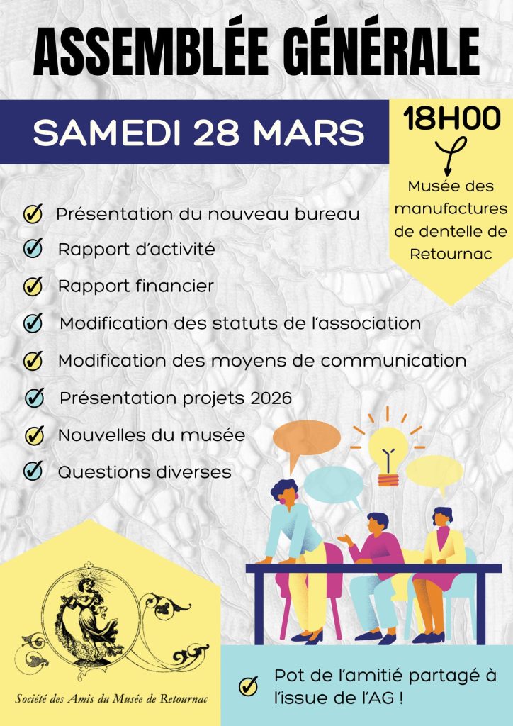 AG Amis du Musée - 28 mars 2026